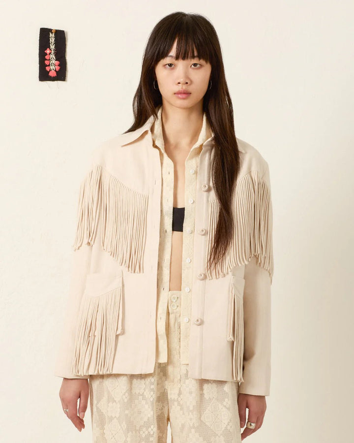 Alix of Bohemia - Jude Dune Fringe Jacket - Kalifornia Jean Bar