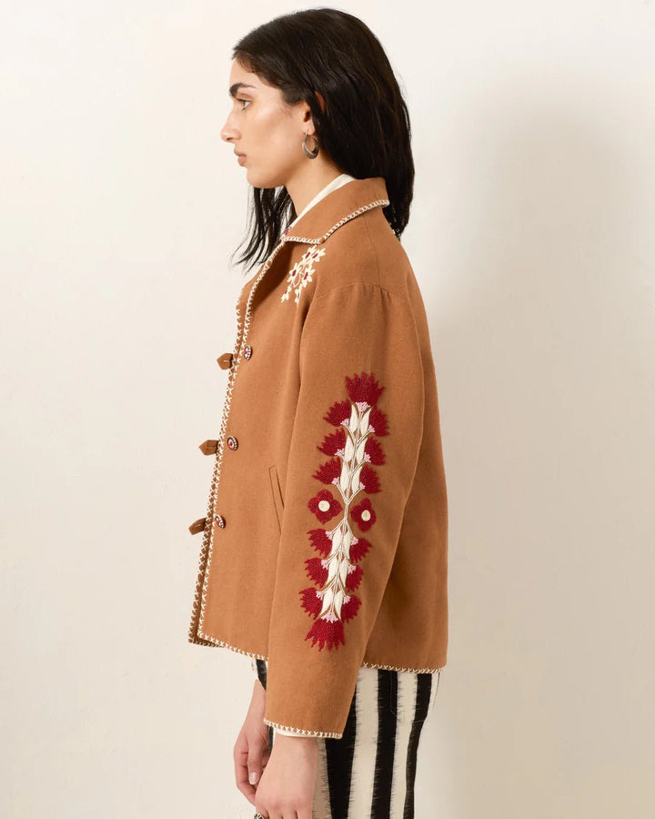 Alix of Bohemia - Western Cactus Bloom Jacket - Kalifornia Jean Bar