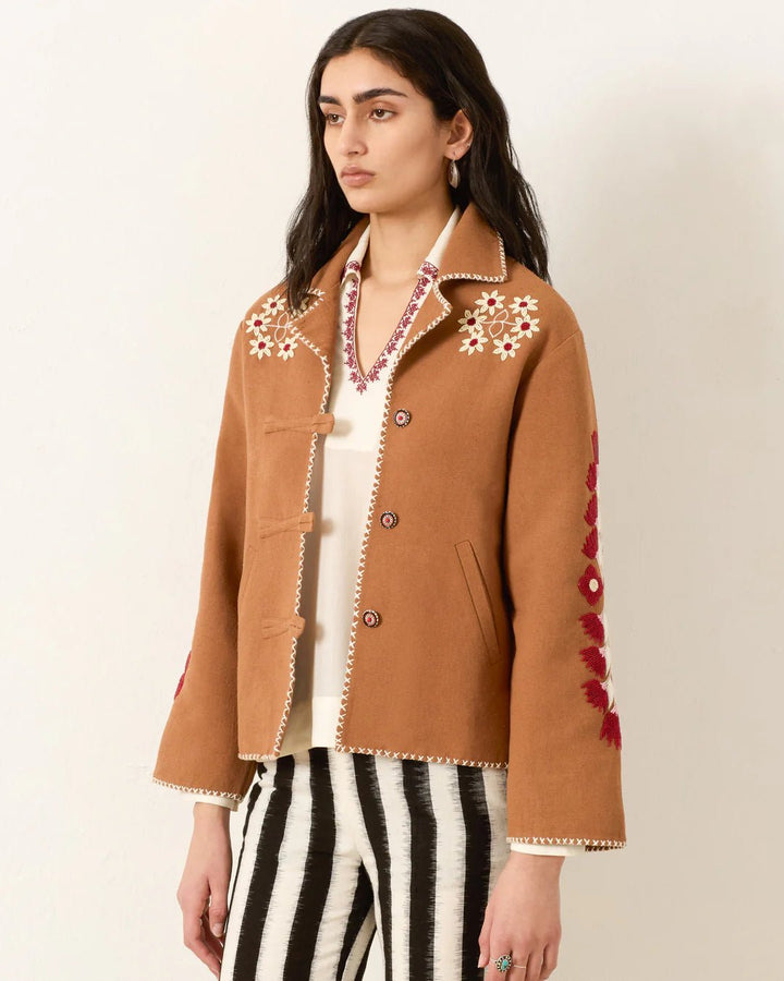 Alix of Bohemia - Western Cactus Bloom Jacket - Kalifornia Jean Bar