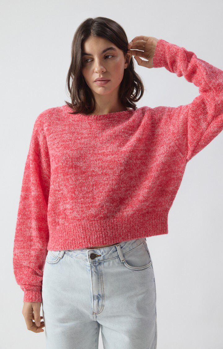 American Vintage - Fluo Strawberry Melange Jumper Nuggy - Kalifornia Jean Bar
