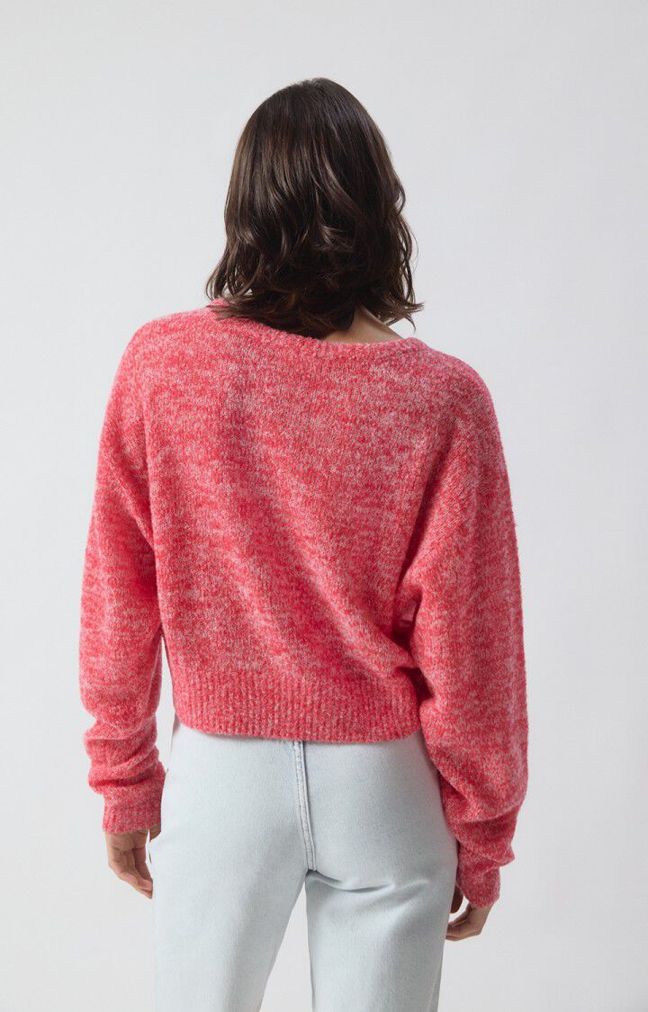 American Vintage - Fluo Strawberry Melange Jumper Nuggy - Kalifornia Jean Bar