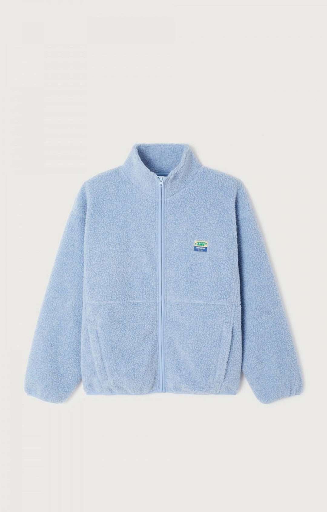 American Vintage - Hoktown Fleece Jacket Melange Frost - Kalifornia Jean Bar