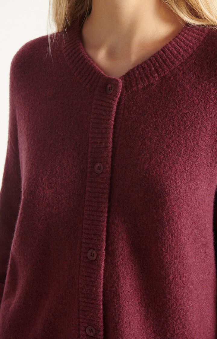 American Vintage - Mottled Grape Damsville Cardigan - Kalifornia Jean Bar