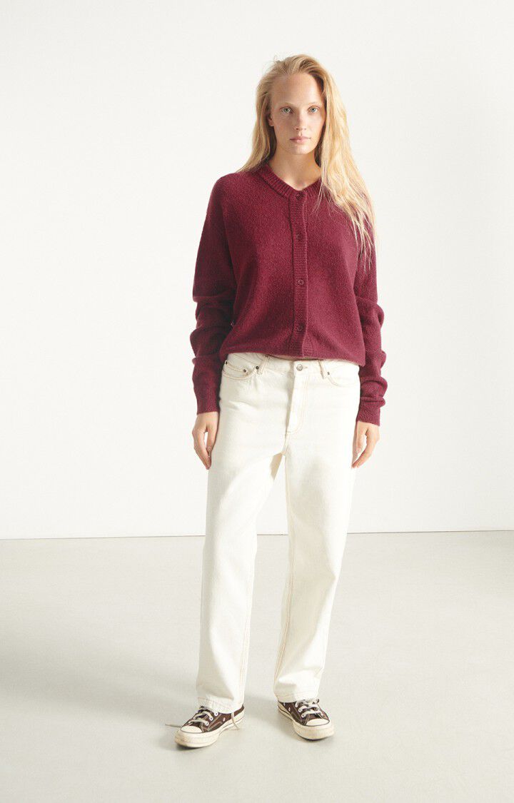 American Vintage - Mottled Grape Damsville Cardigan - Kalifornia Jean Bar