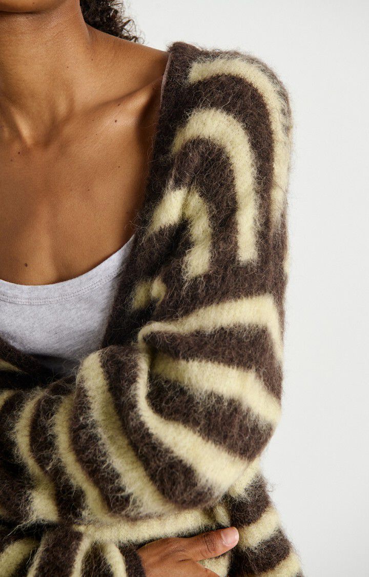 American Vintage - Striped Soya Root Nenybay Cardigan - Kalifornia Jean Bar