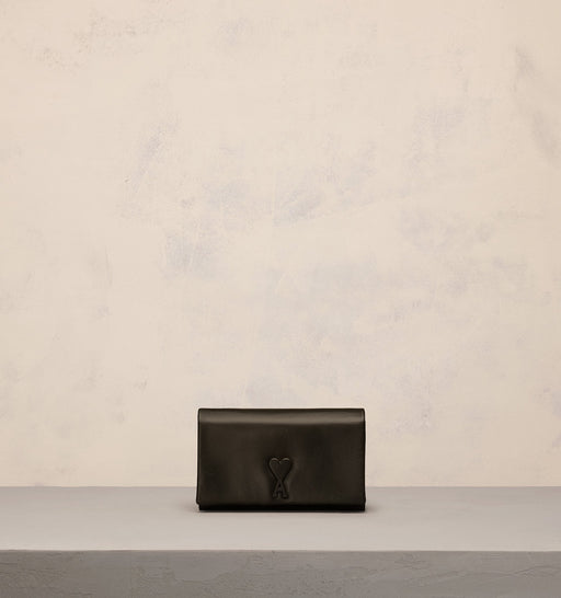 AMI Paris - Black Voulez Vous Wallet Strap