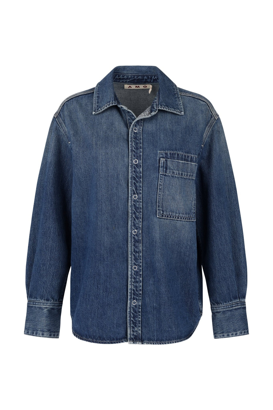 Amo - Blair Denim Shirt in Backdrop - Kalifornia Jean Bar