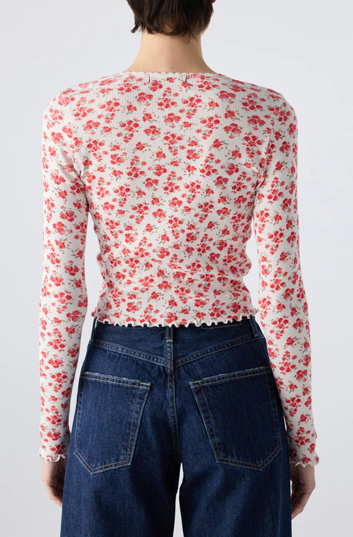 Amo - Ditsy Floral Tori Tee - Kalifornia Jean Bar