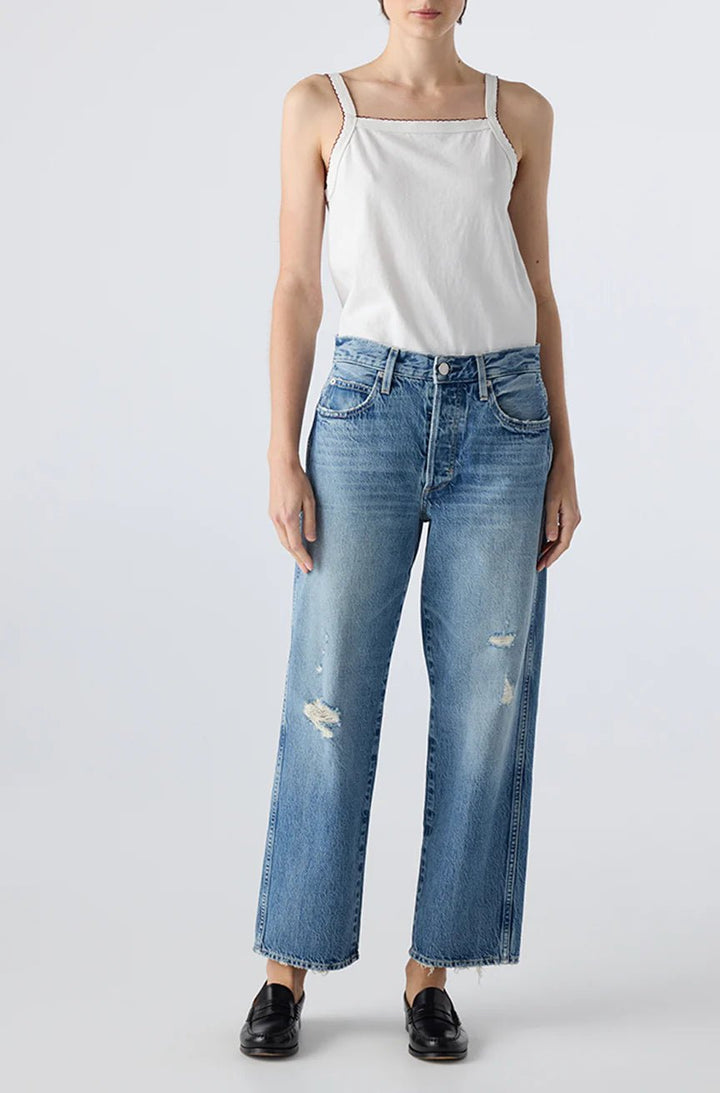 Amo - Love Spell Hattie Straight Leg Jean - Kalifornia Jean Bar