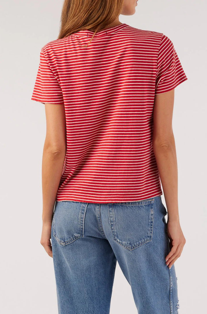 Amo - Love Tee in Cherry/Natural - Kalifornia Jean Bar