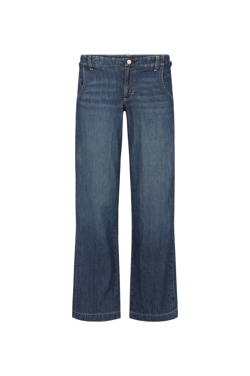 Amo - Margot Trouser in Freeze - Kalifornia Jean Bar