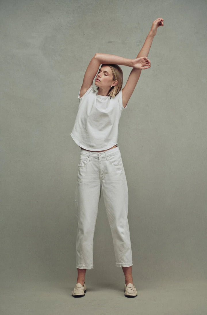 Amo - Maria Denim in Chalk - Kalifornia Jean Bar