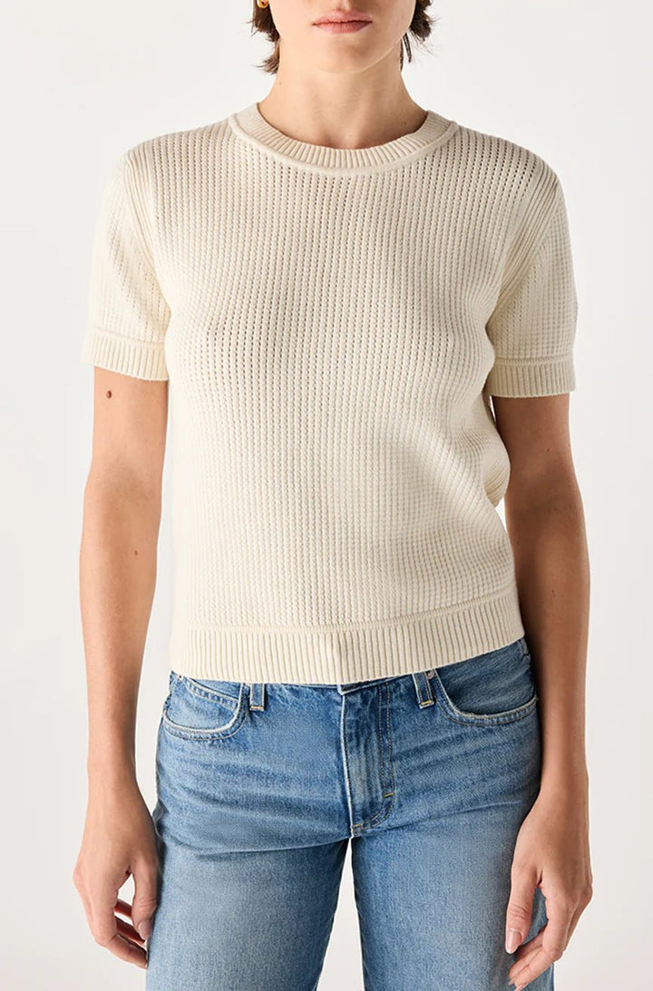 AMO - Noa Sweater in Bone - Kalifornia Jean Bar