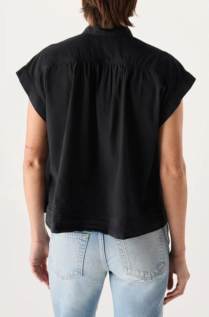 Amo - Tessa Top in Vintage Black - Kalifornia Jean Bar