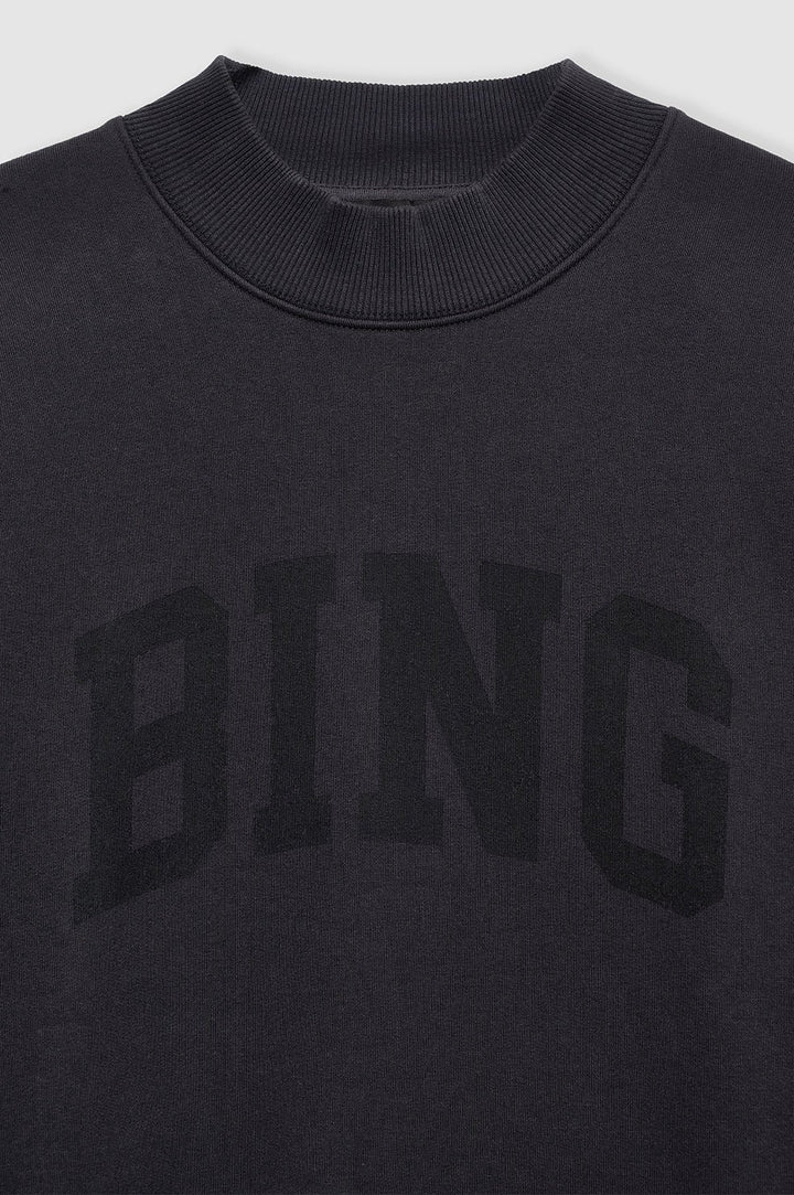 Anine Bing - Bradie Sweatshirt Bing in Black - Kalifornia Jean Bar