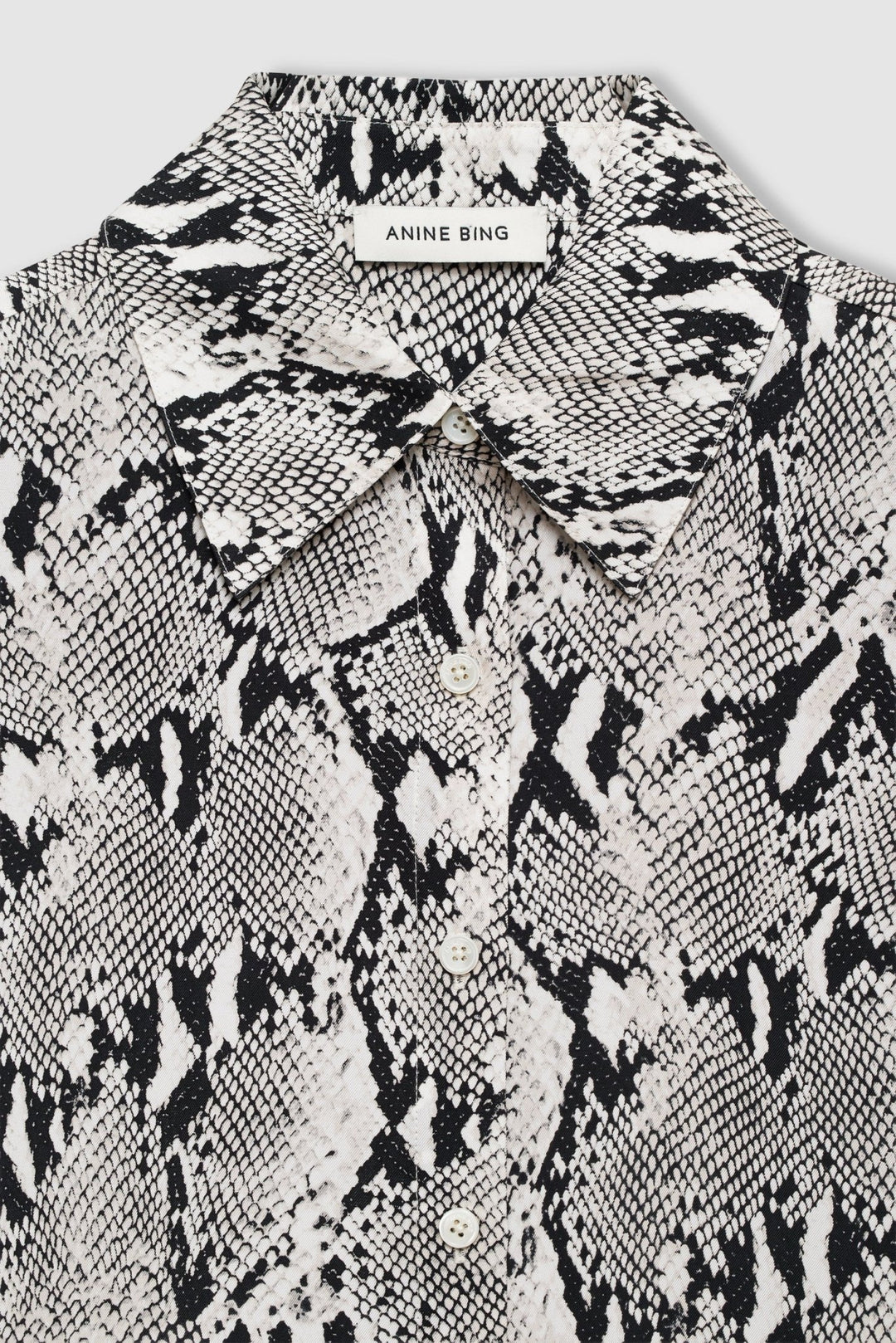 Anine Bing - Bridget Shirt Python - Kalifornia Jean Bar