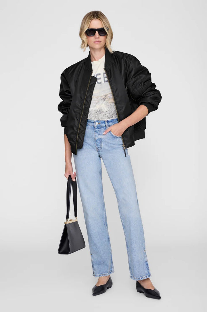 Anine Bing - Cade Wildflowers Tee Off - White - Kalifornia Jean Bar