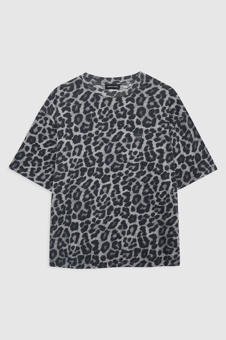 Anine Bing - Cohen Tee Grey Leopard - Kalifornia Jean Bar