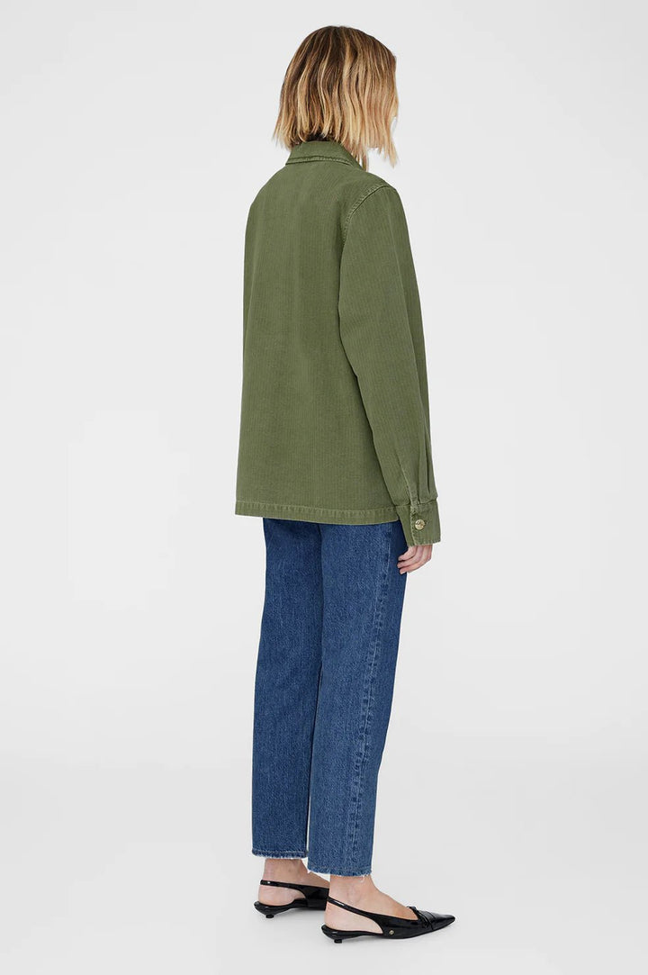 Anine Bing - Corey Jacket in Army Green - Kalifornia Jean Bar