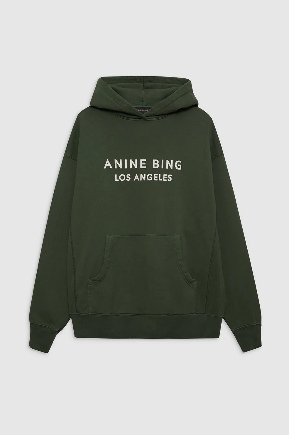 Anine Bing - Dark Olive Alto Hoodie - Kalifornia Jean Bar Anine Bing - Dark Olive Alto Hoodie women's sweatshirt