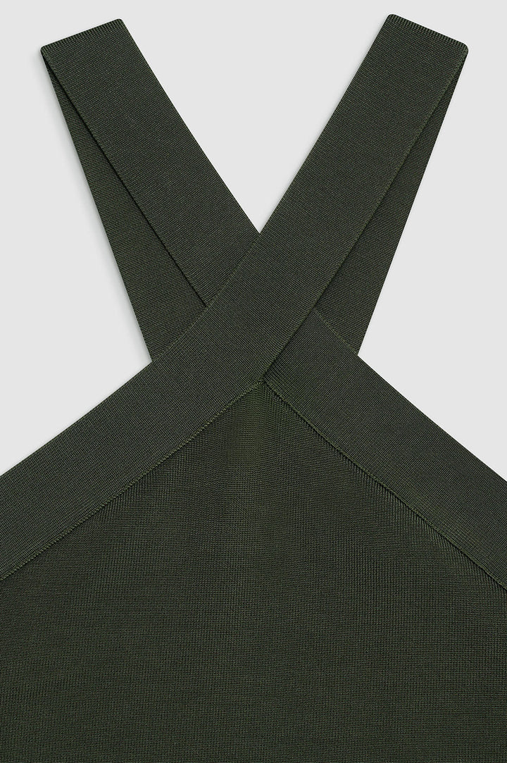 Anine Bing - Dark Olive Brea Top - Kalifornia Jean Bar Anine Bing - Dark Olive Brea Top