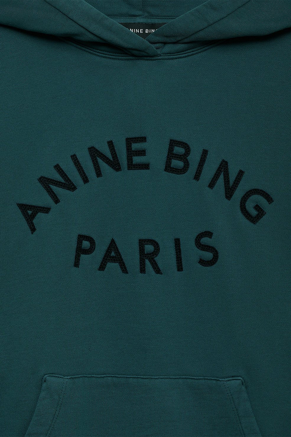Anine Bing - Dark Teal Harvey Sweatshirt - Kalifornia Jean Bar