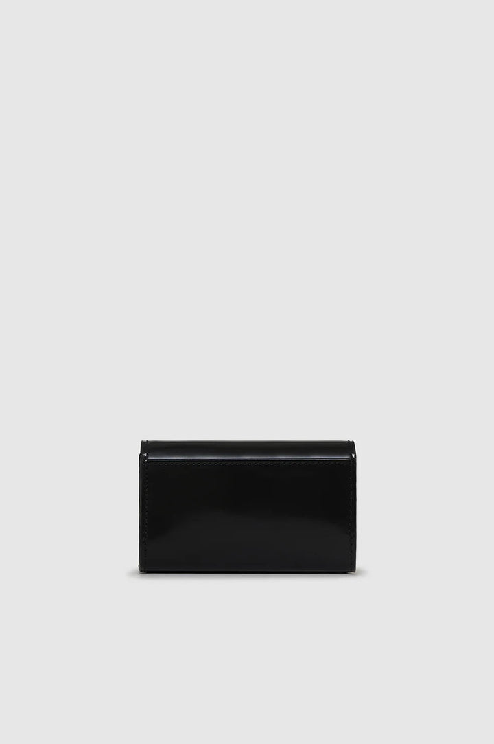 Anine Bing - Elly Wallet in High Shine Black - Kalifornia Jean Bar