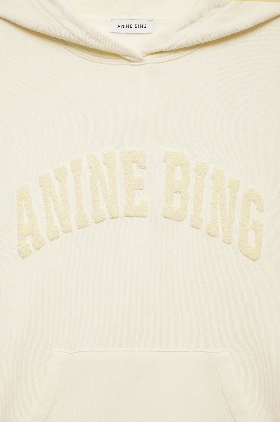 Anine Bing - Harvey Sweatshirt - Washed Cream - Kalifornia Jean Bar