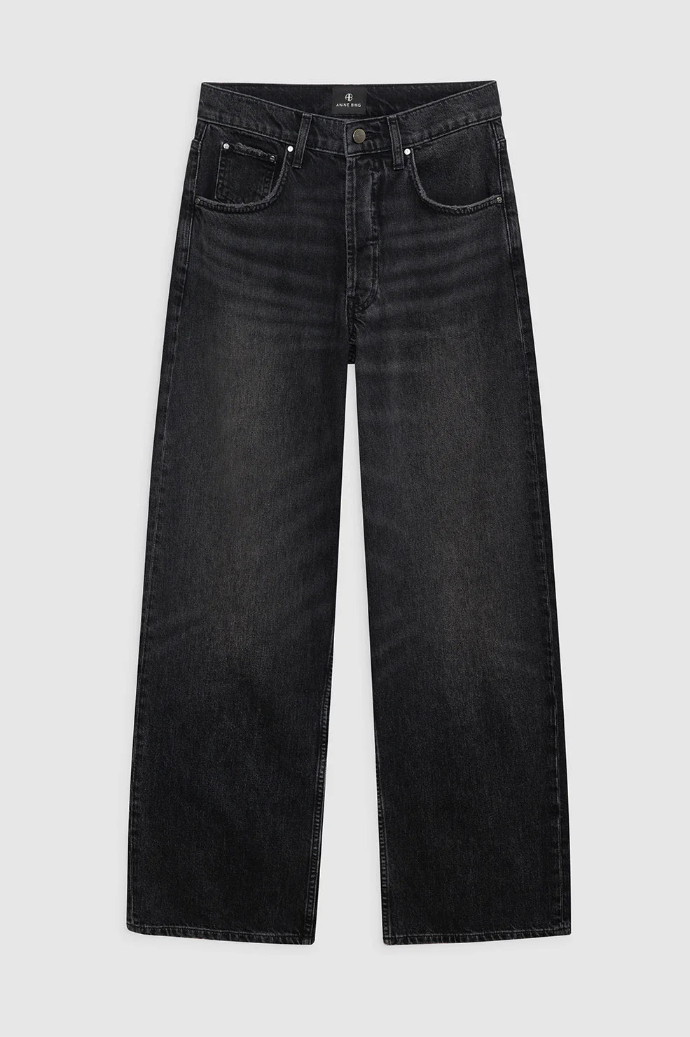 Anine Bing - Manon Wide Jean in Dark Stone Grey - Kalifornia Jean Bar