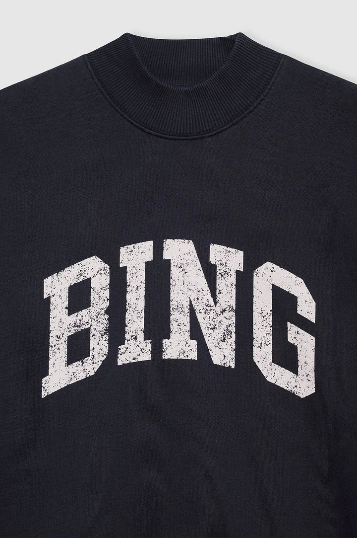 Anine Bing - Navy Bradie Bing Sweatshirt - Kalifornia Jean Bar