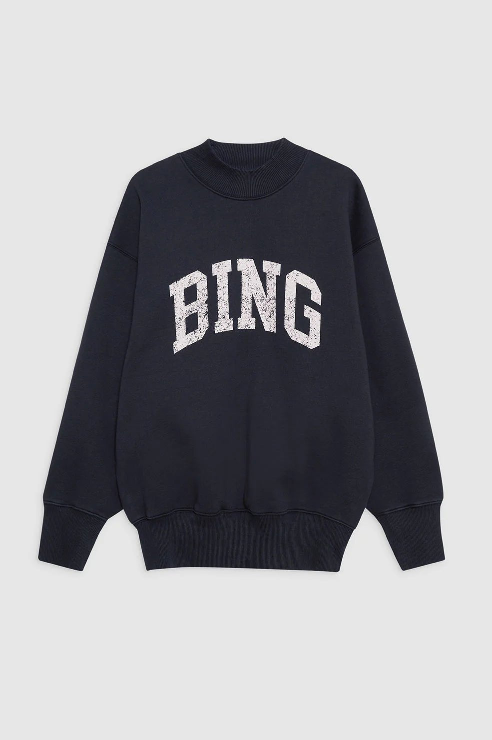 Anine Bing - Navy Bradie Bing Sweatshirt - Kalifornia Jean Bar