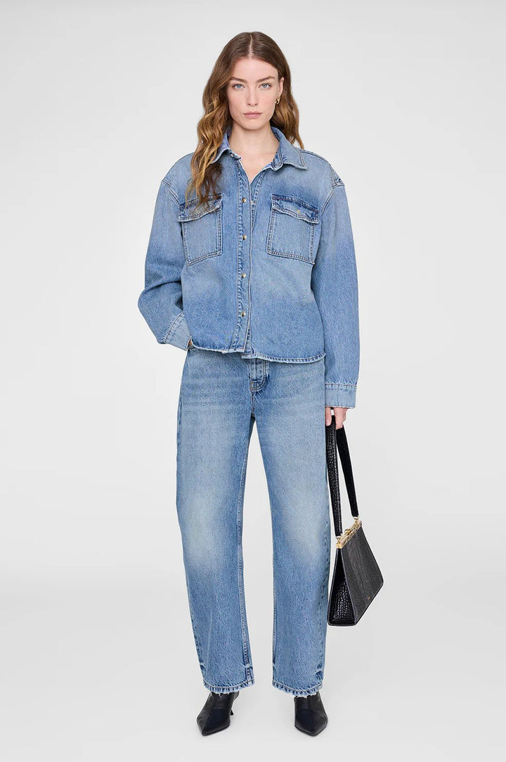 Anine Bing - Paxton Shirt Balton Blue - Kalifornia Jean Bar