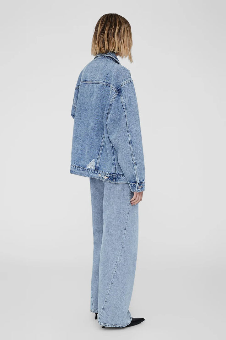 Anine Bing - Rory Denim Jacket in Vintage Blue - Kalifornia Jean Bar