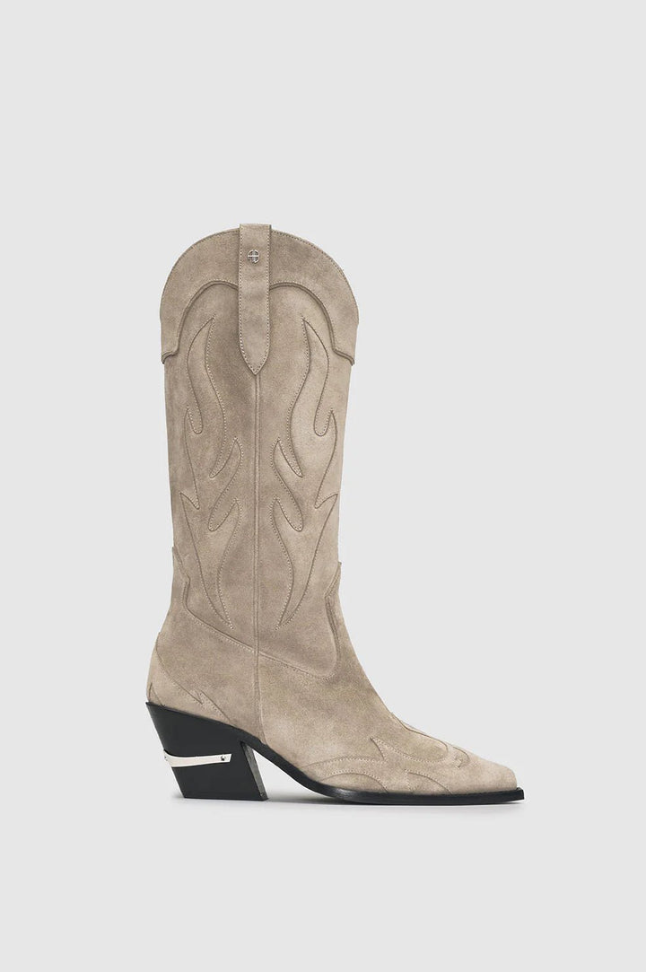 Anine Bing - Taupe Western Tania Boot - Kalifornia Jean Bar