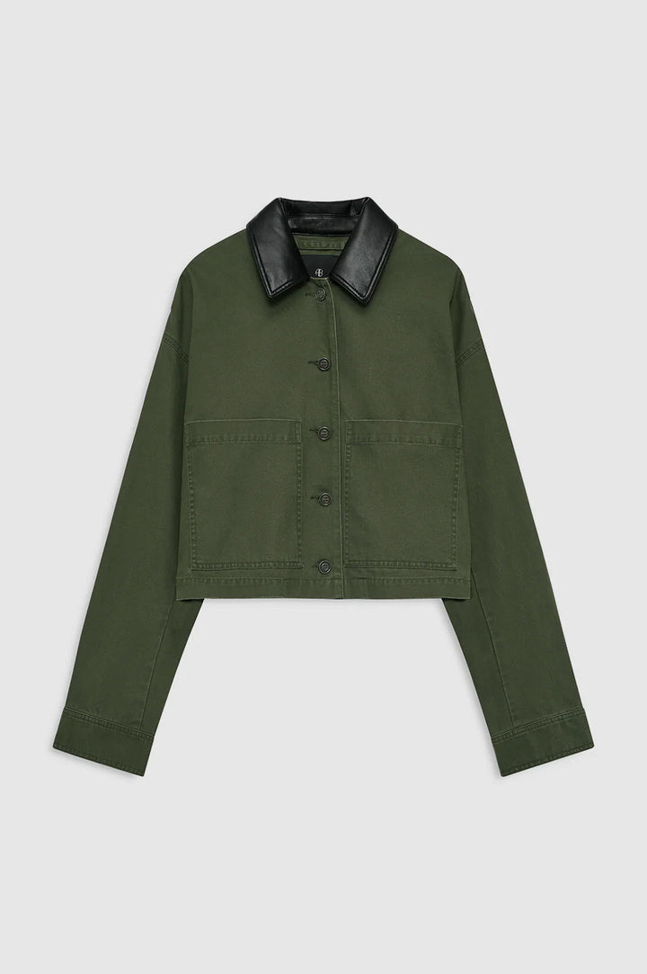 Anine Bing - Yuma Jacket in Army Green - Kalifornia Jean Bar