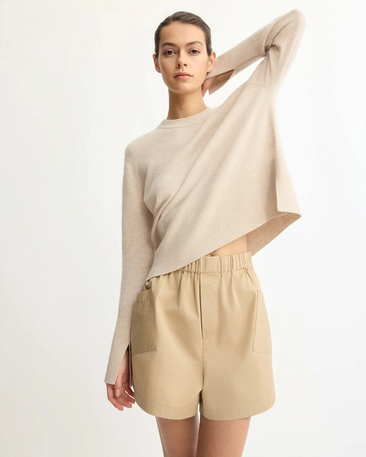 Arlo Mott - Beige Warren Crewneck - Kalifornia Jean Bar