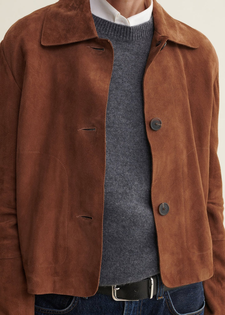 ARMA - Emy Saddle Suede Classic Jacket - Kalifornia Jean Bar