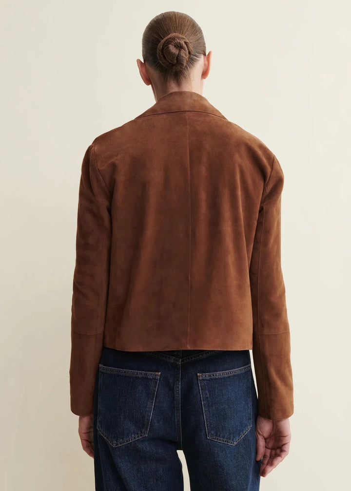 ARMA - Emy Saddle Suede Classic Jacket - Kalifornia Jean Bar