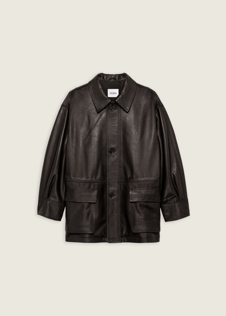 Arma - Maeve Jacket in Coffee Bean - Kalifornia Jean Bar