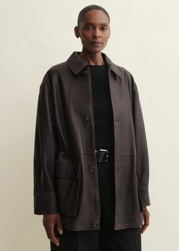 Arma - Maeve Jacket in Coffee Bean - Kalifornia Jean Bar