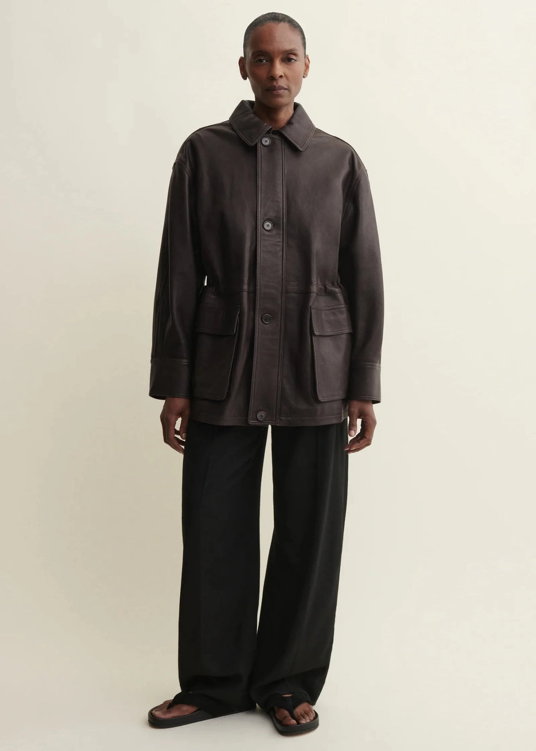 Arma - Maeve Jacket in Coffee Bean - Kalifornia Jean Bar