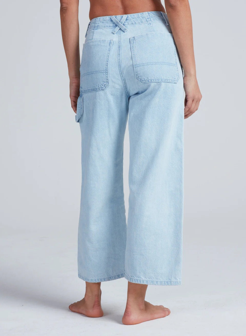 Askk NY - Cropped Carpenter Pant Pool Boy