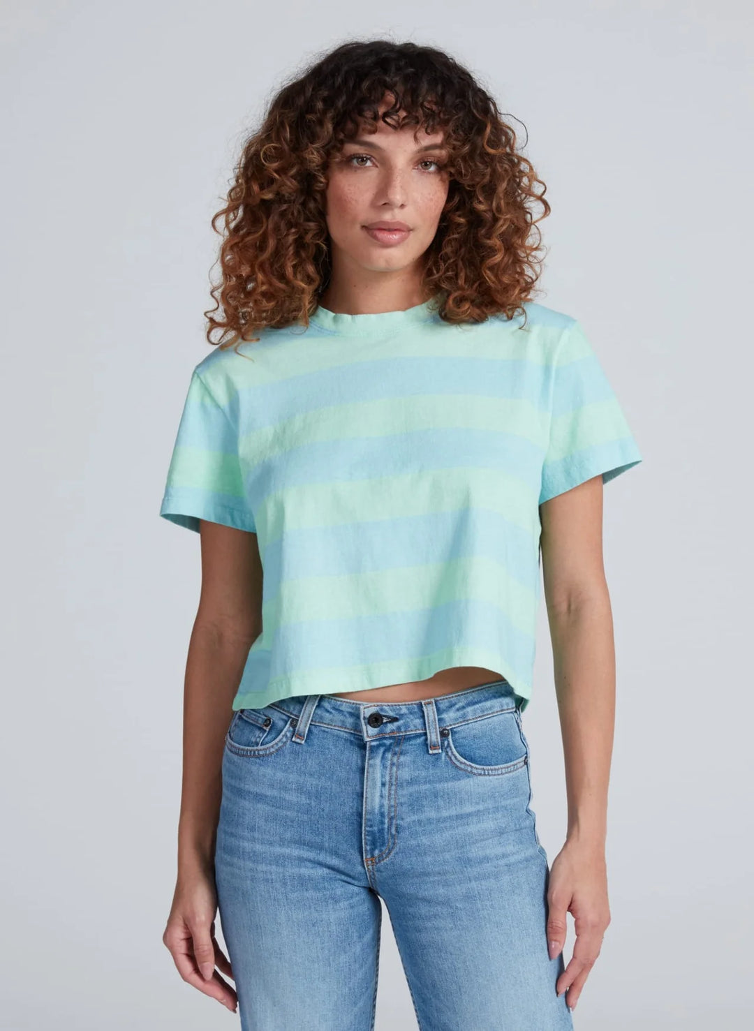 Askk NY - Shrunken Boy Tee Mint/Blue