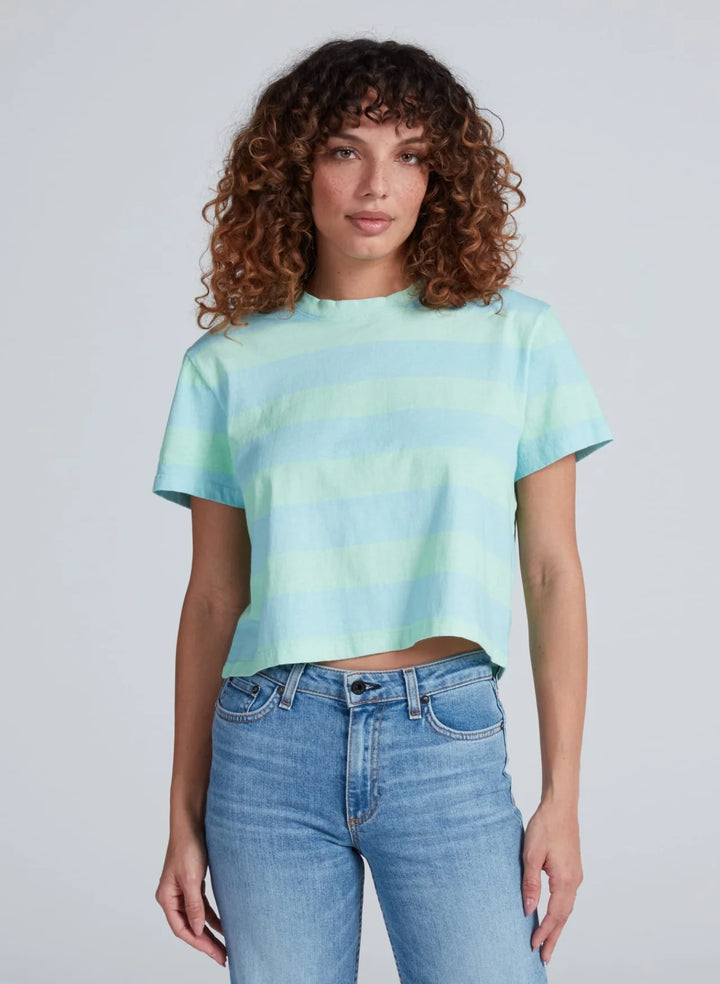 Askk NY - Shrunken Boy Tee Mint/Blue