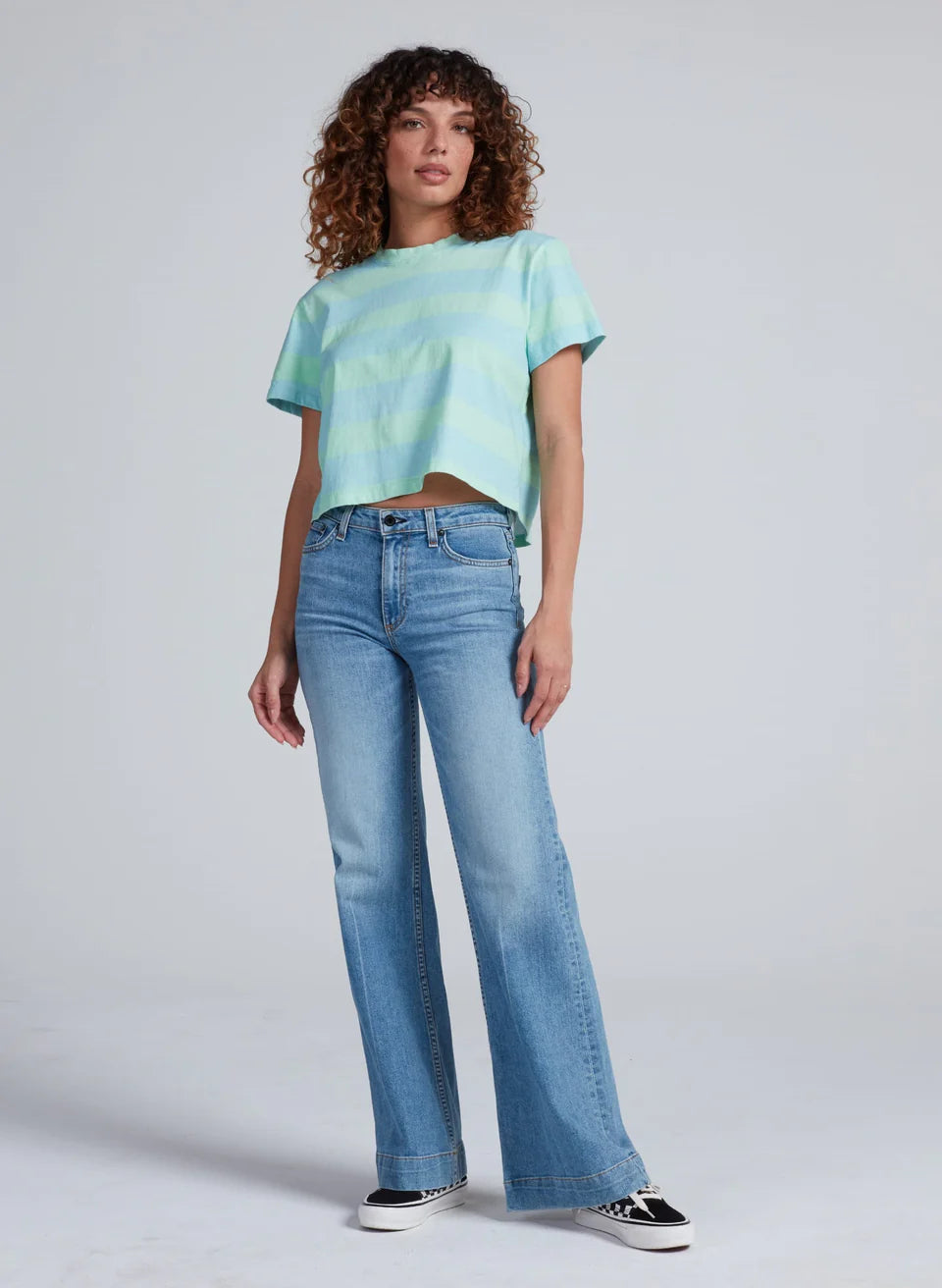 Askk NY - Shrunken Boy Tee Mint/Blue