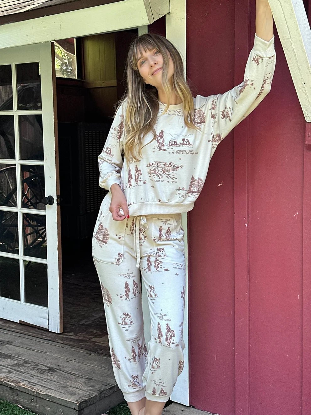 ATF - Cozy Pocket Pant in Yellowstone - Kalifornia Jean Bar