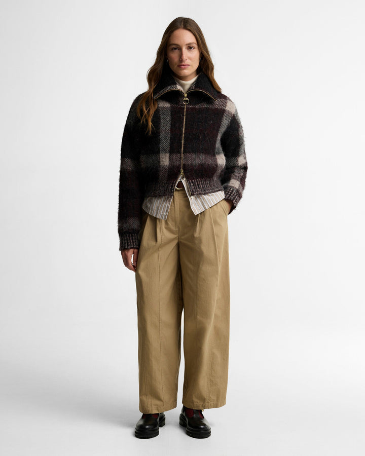 Barbour - Carville Multi Zip-Up Cardigan - Kalifornia Jean Bar