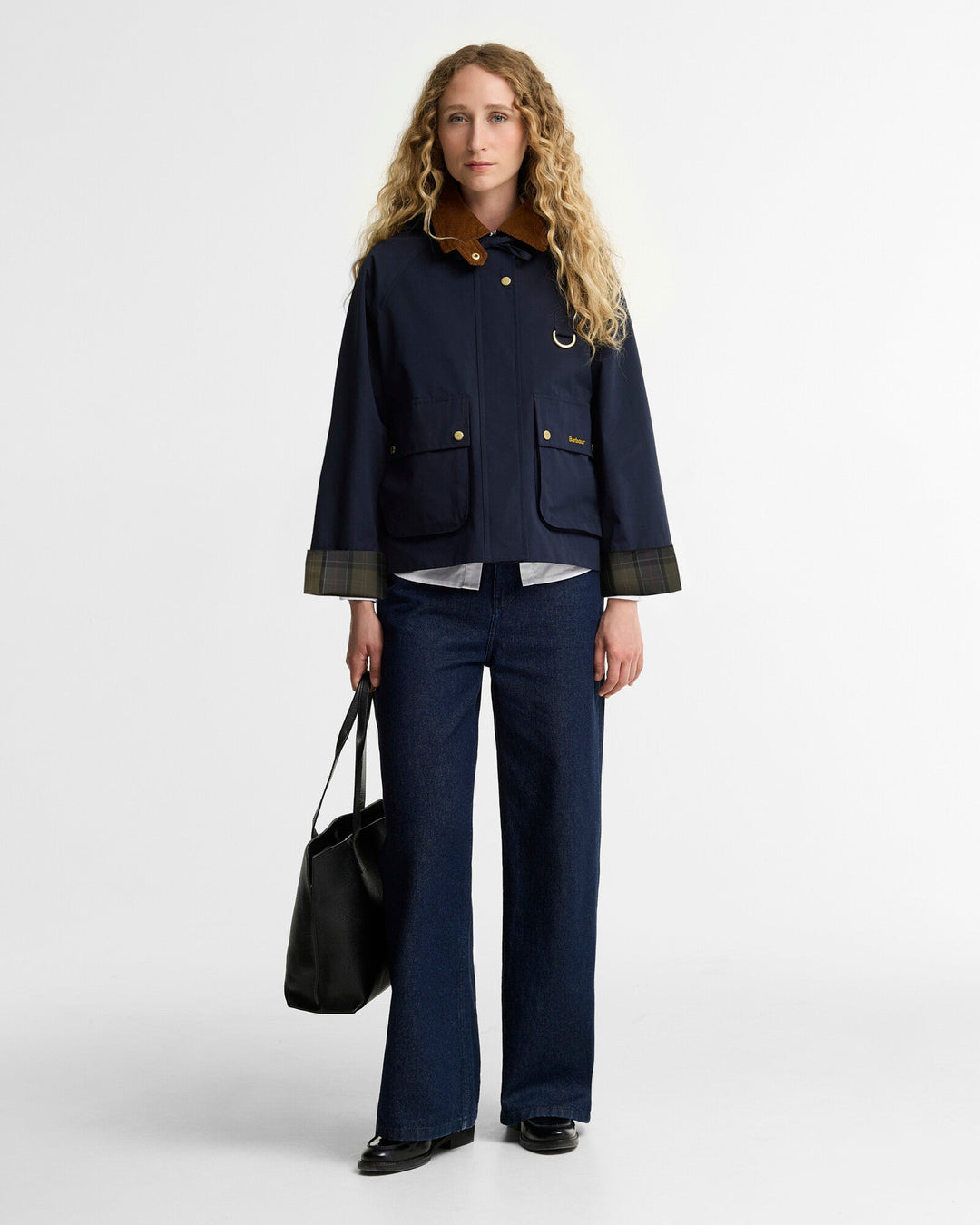 Barbour - Dark Navy Terrington Showerproof Jacket - Kalifornia Jean Bar