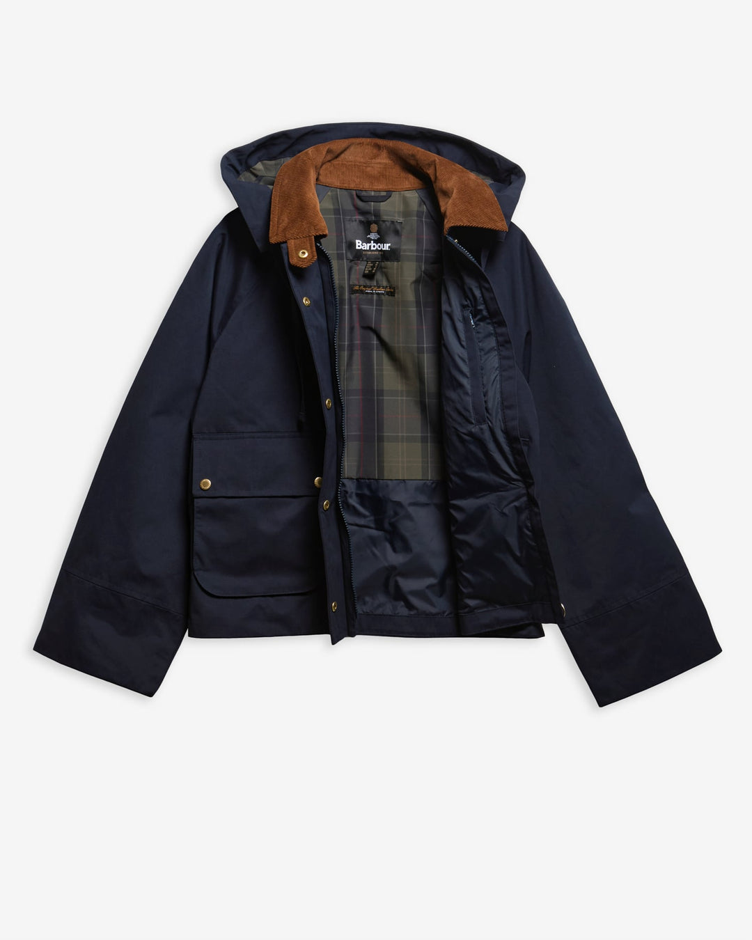 Barbour - Dark Navy Terrington Showerproof Jacket - Kalifornia Jean Bar