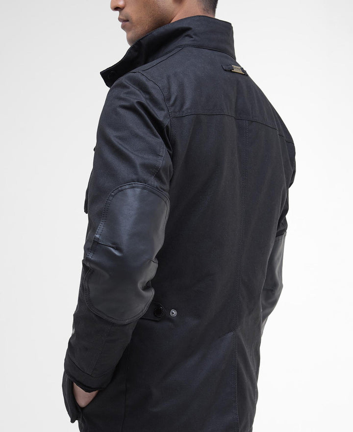Barbour - Ogston Black Waxed Jacket - Kalifornia Jean Bar